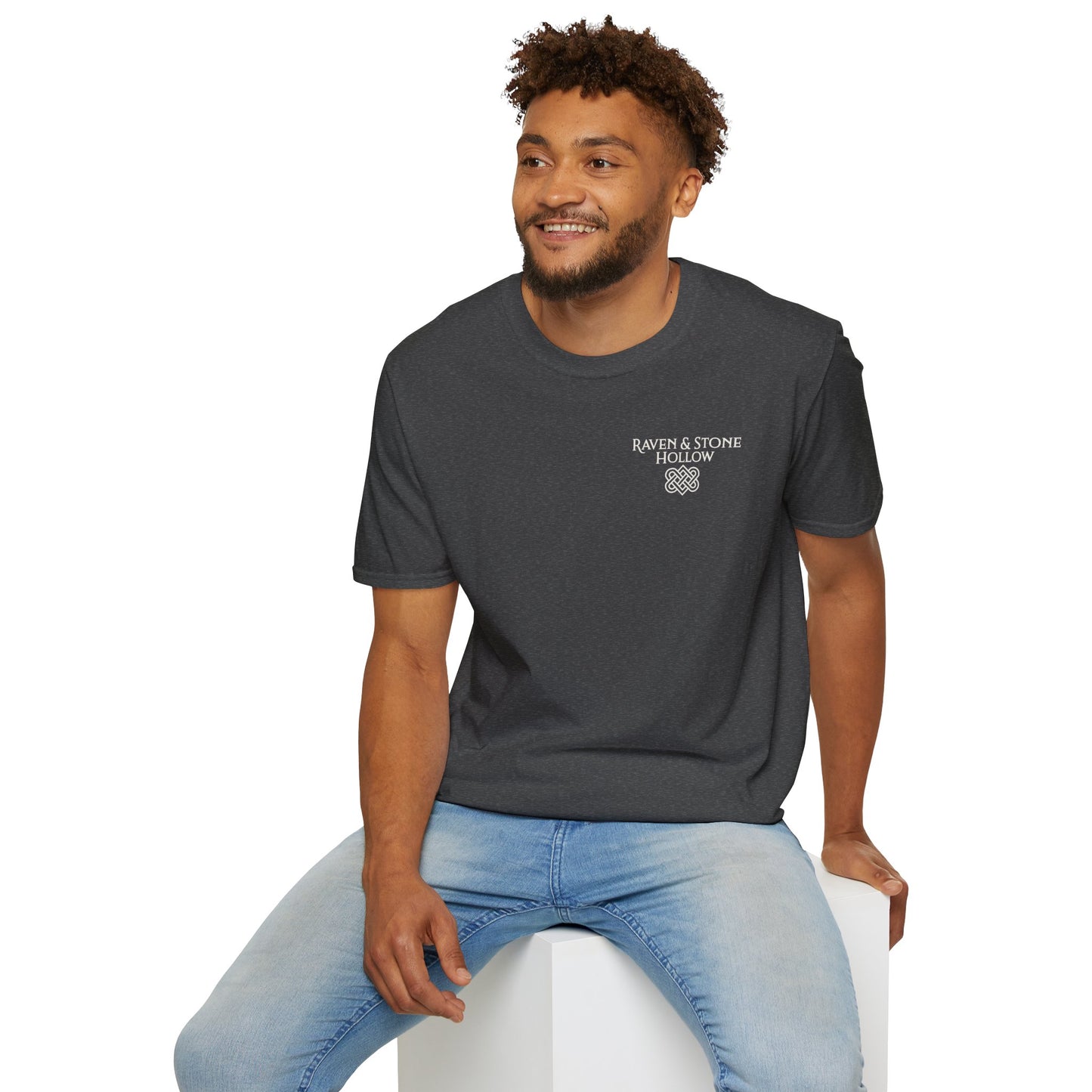 Raven & Stone Hollow Graphic T‑Shirt — Founders Tee